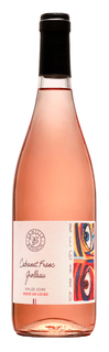 Cabernet Franc Grolleau Rosé de Loire fond blanc avec montage .2